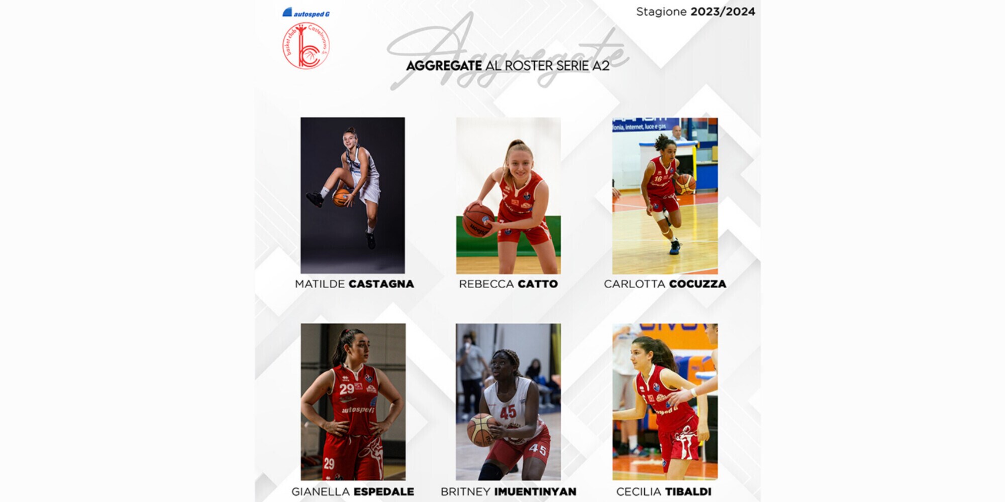 Castelnuovo Scrivia: ecco le giovani che completano il roster