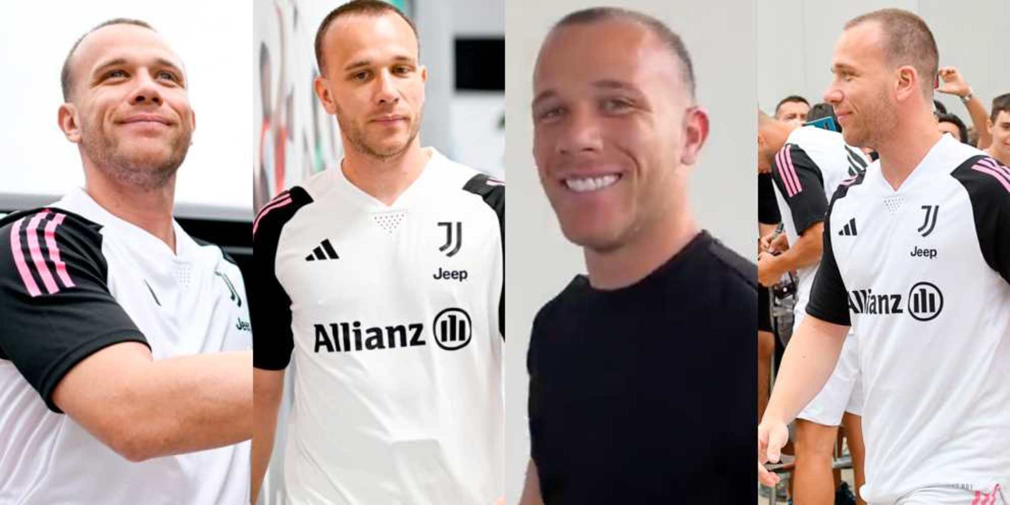 “Cassano colpo di mercato Juve”, ma è Arthur: social impazziti per la foto
