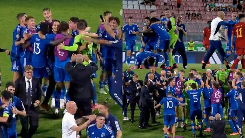 Italia Under 19, che festa! E' in finale all'Europeo, Spagna ko