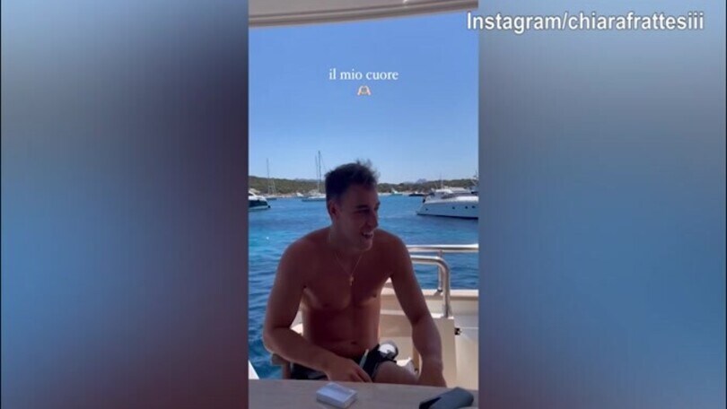 Inter, Davide Frattesi scatenato tra canti e balli in famiglia