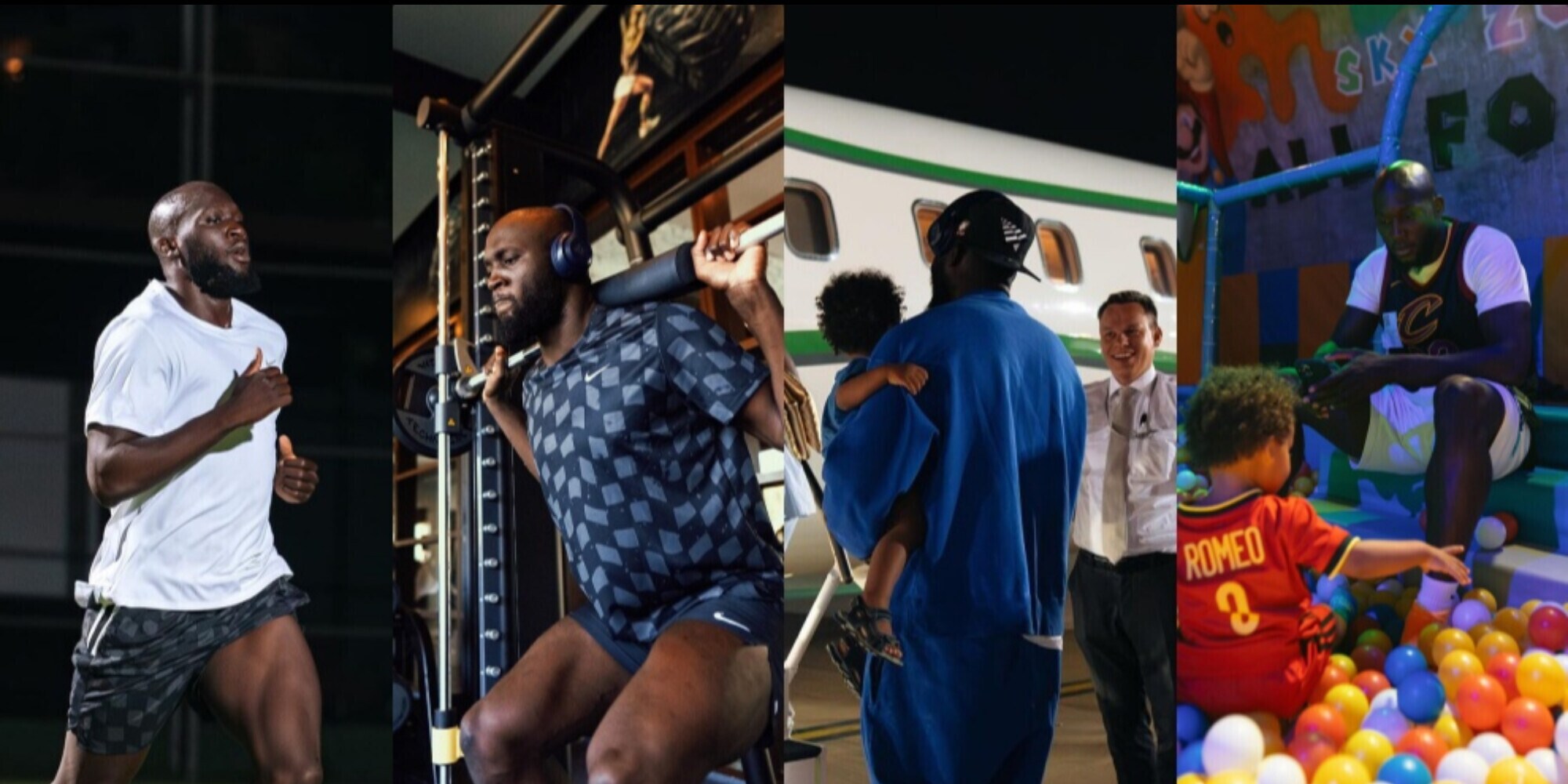 Vacanze in Turchia, poi aereo e giochi col figlio: Lukaku, tracce social