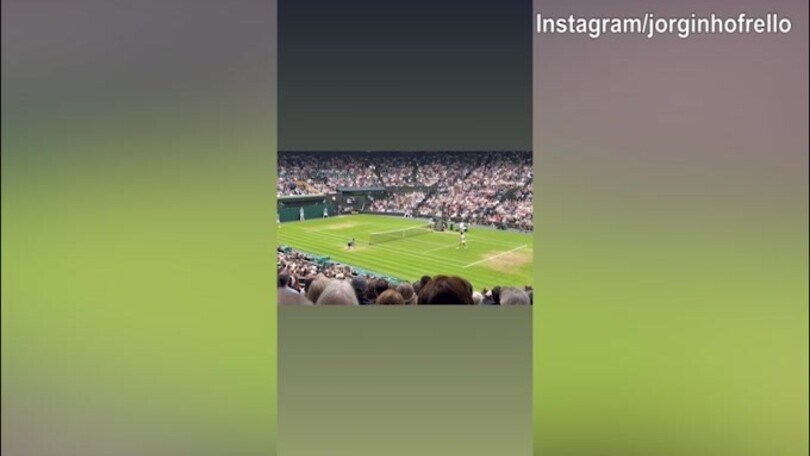 Wimbledon, Jorginho assiste al successo di Djokovic