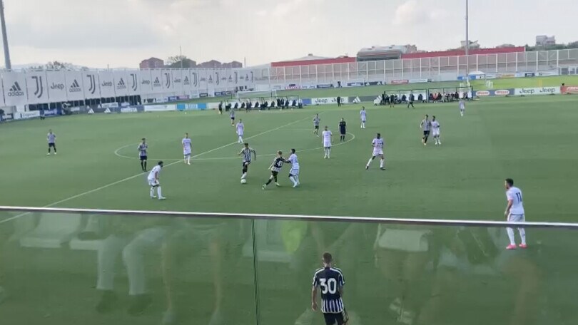 Juve alla Continassa: Vlahovic in gol nella partitella