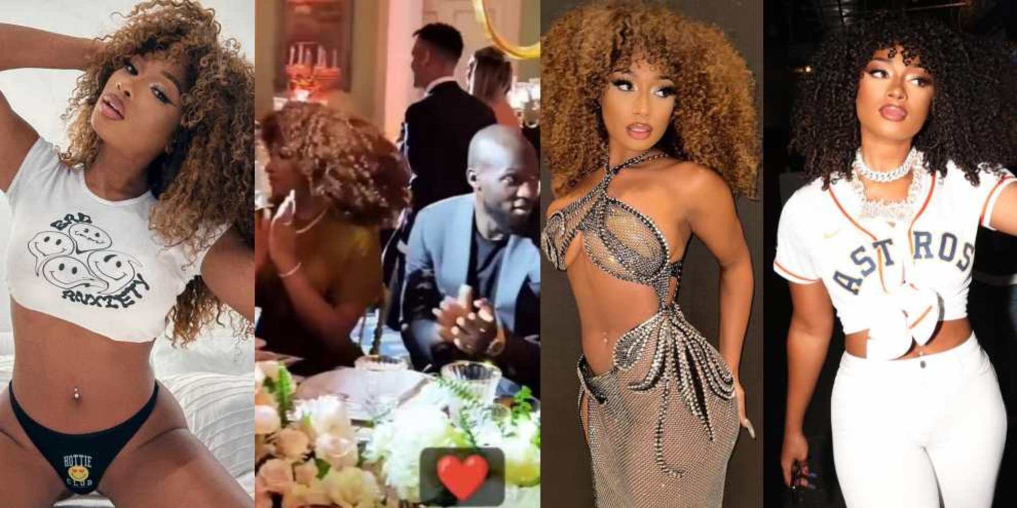 Megan Thee Stallion, con Lukaku in Serie A tornerebbe anche lei