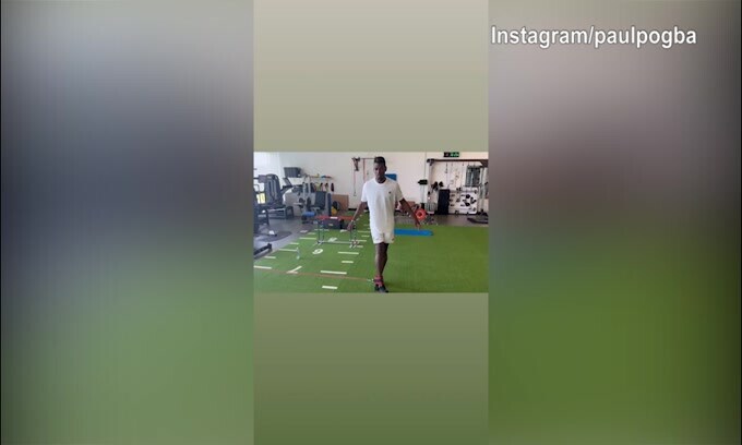 Pogba carico per la Juve: lavoro intenso in palestra