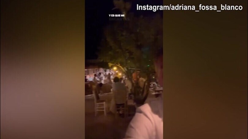 Adriana e Maldini, splendida cena insieme