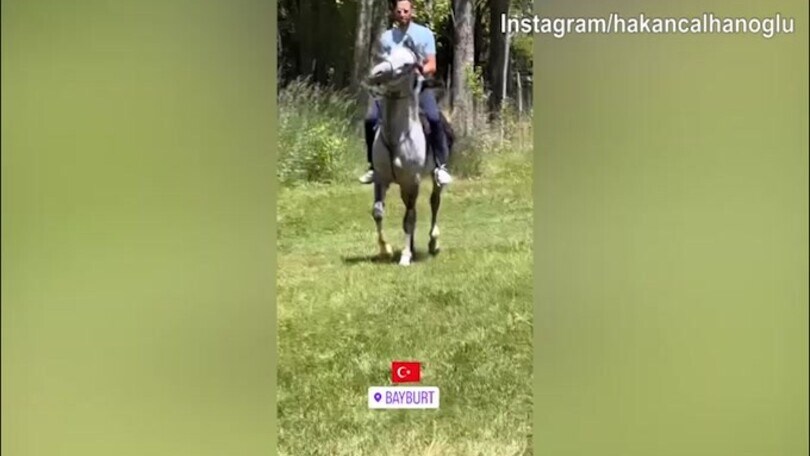 Weekend a cavallo per Calhanoglu