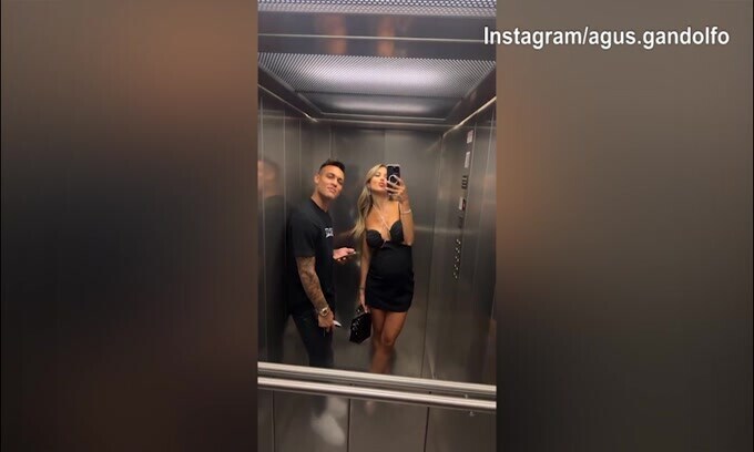 L'outfit di Lady Lautaro manda in tilt i fan
