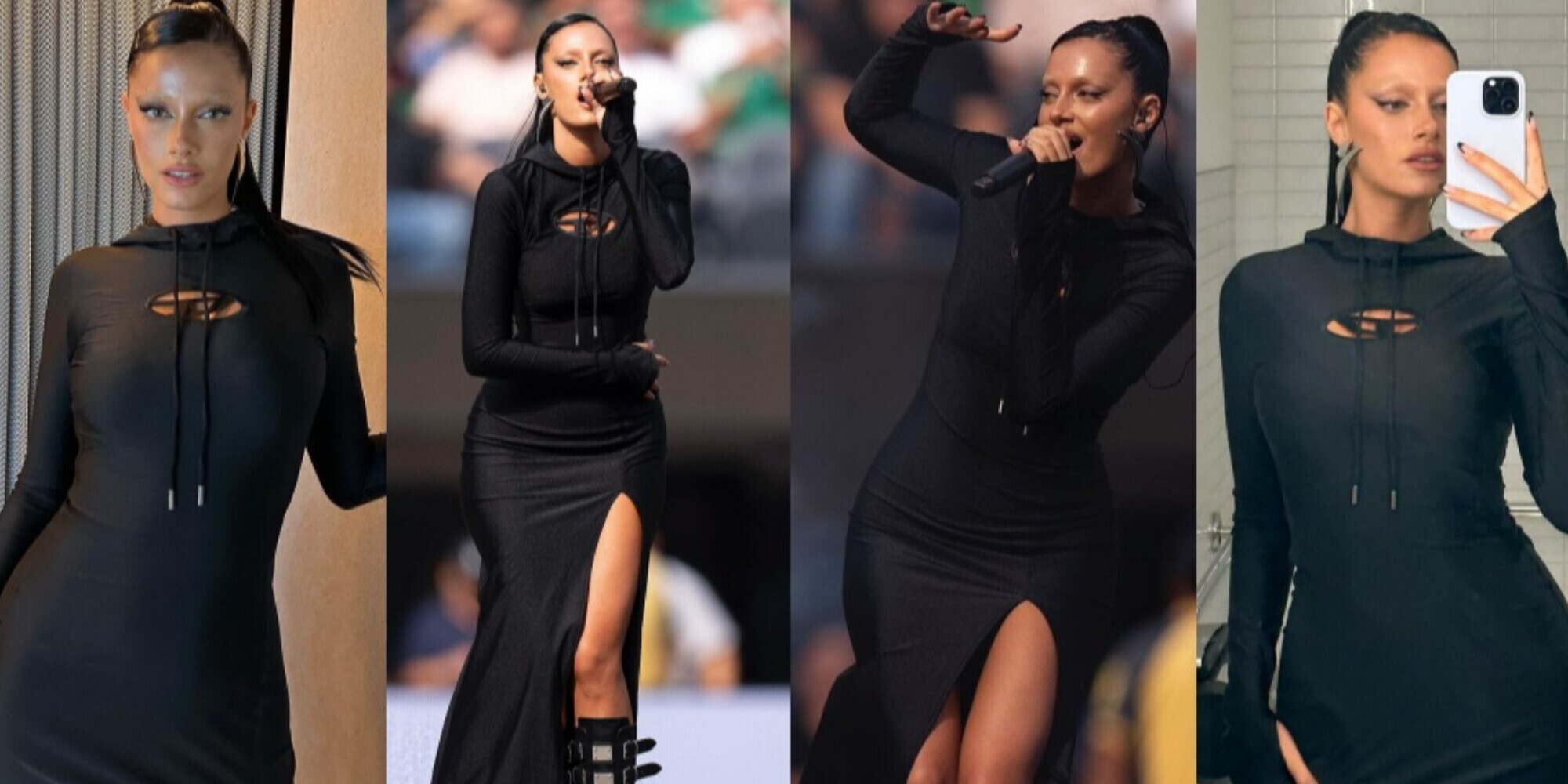 Oriana Sabatini, esibizione da star alla finale di Gold Cup