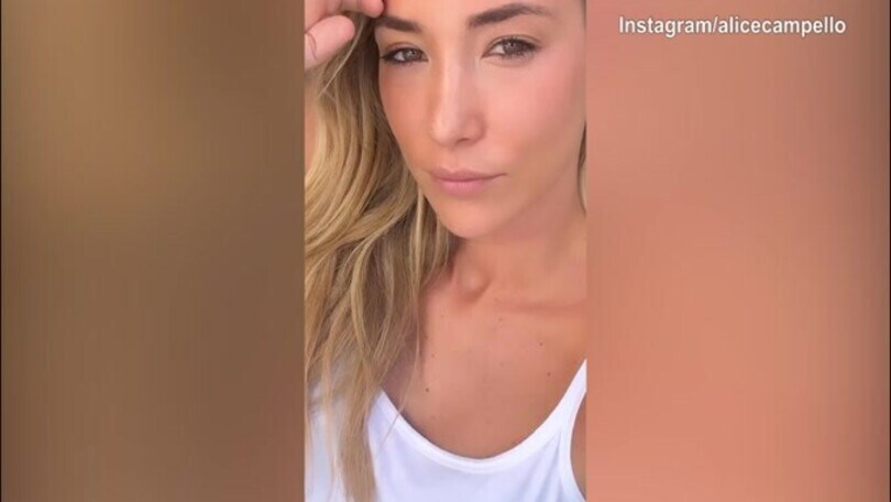 "Love natural": Lady Morata sorride