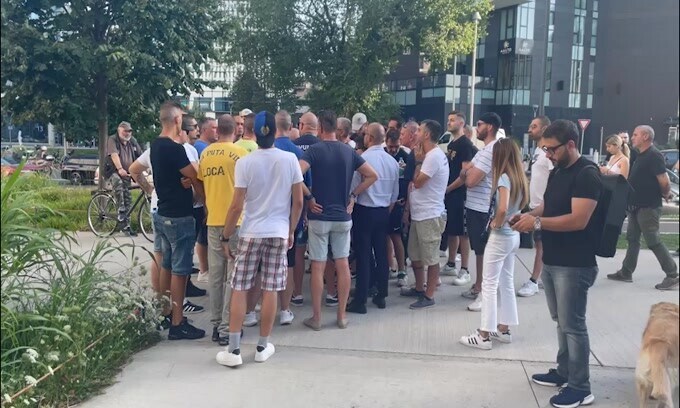 Inter-Cuadrado, nessuna contestazione ma solo malumore: le immagini dei tifosi