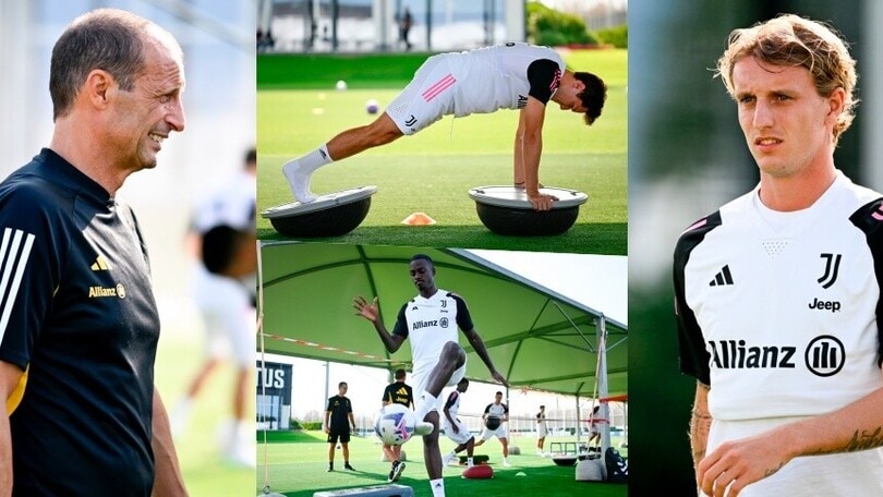 La nuova Juve al lavoro: Weah e Chiesa spingono, Allegri studia Rovella