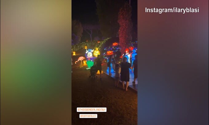 Ilary Blasi, serata romana per la conduttrice: ecco dove