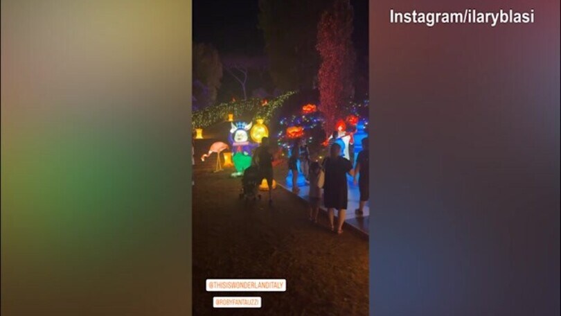 Ilary Blasi, serata romana per la conduttrice: ecco dove
