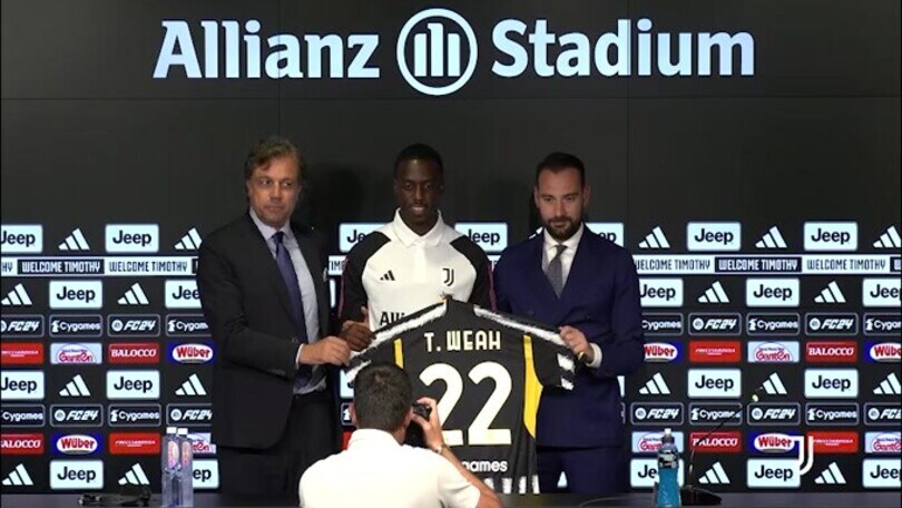 Weah: "Io onorato di essere bianconero"