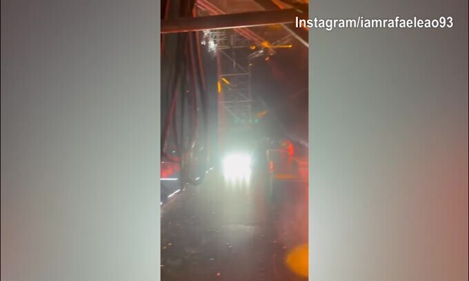 Milan, Leao è al concerto di Ozuna