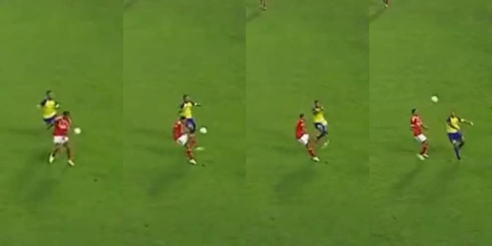 Di Maria, cosa hai fatto? Sombrero a Cristiano Ronaldo!