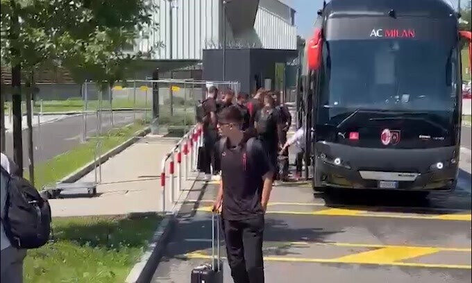 Tournée USA, ecco la partenza del Milan