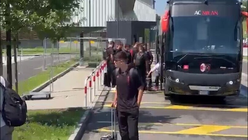 Tournée USA, ecco la partenza del Milan