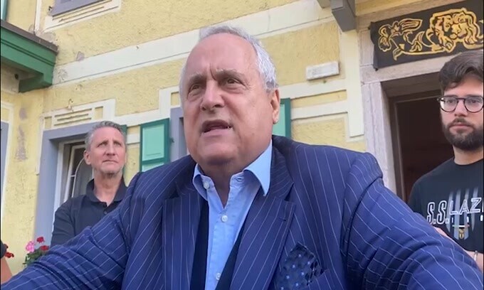 Lotito: "Castellanos meglio di Sanabria. Ricci? Io li mangio..."