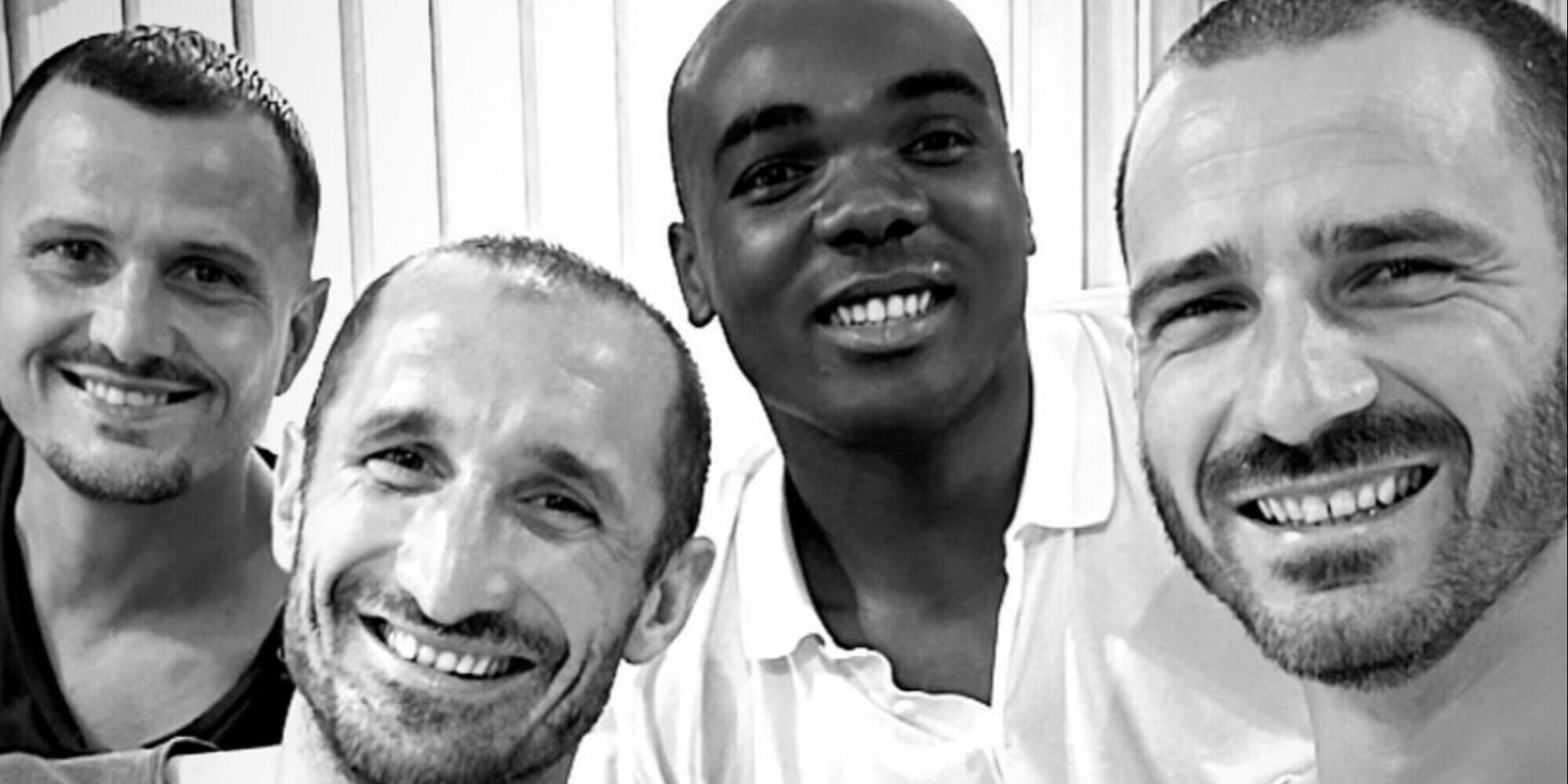Chiellini, Bonucci, Pepe e Ogbonna: amarcord Juve e cena in bianconero