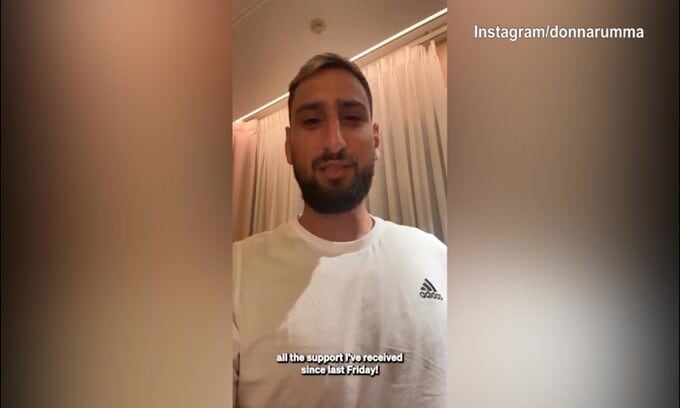 Donnarumma parla sui social: "Sono stati giorni difficili"