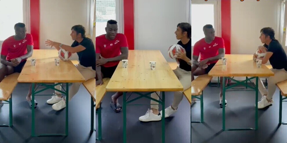 Mario Balotelli a Calvarese: "Gli arbitri più bravi sono quelli italiani”