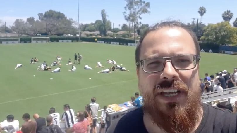 Allenamento speciale per la Juve a Los Angeles: ora il Milan