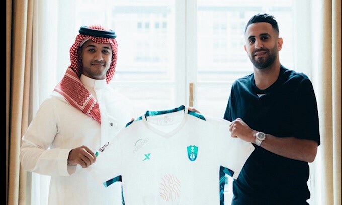 Al-Ahli scatenato, ufficiale anche Mahrez