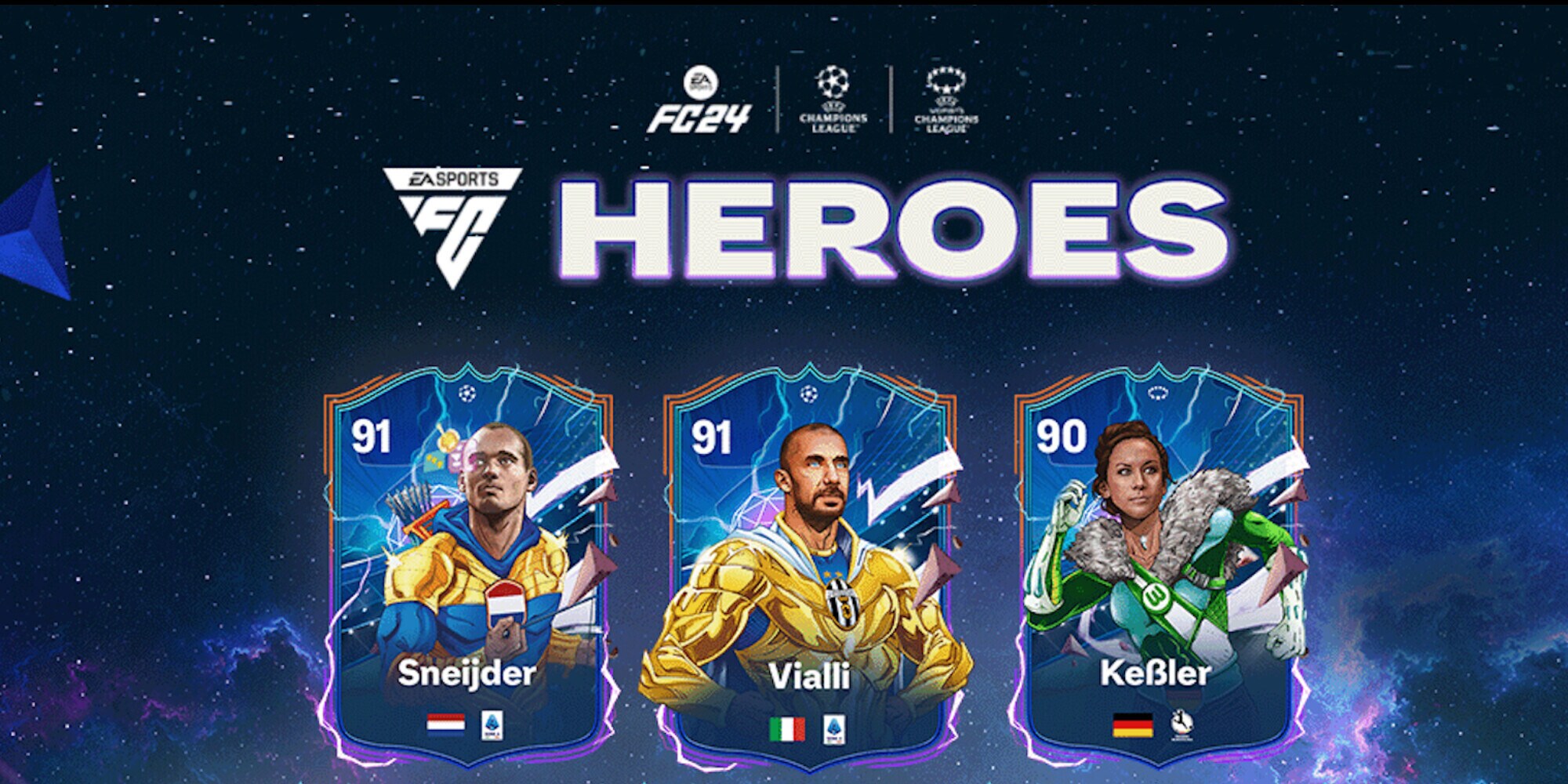 Ultimate Team avrà 19 eroi disegnati dalla Marvel su FC24 e c'è anche Vialli