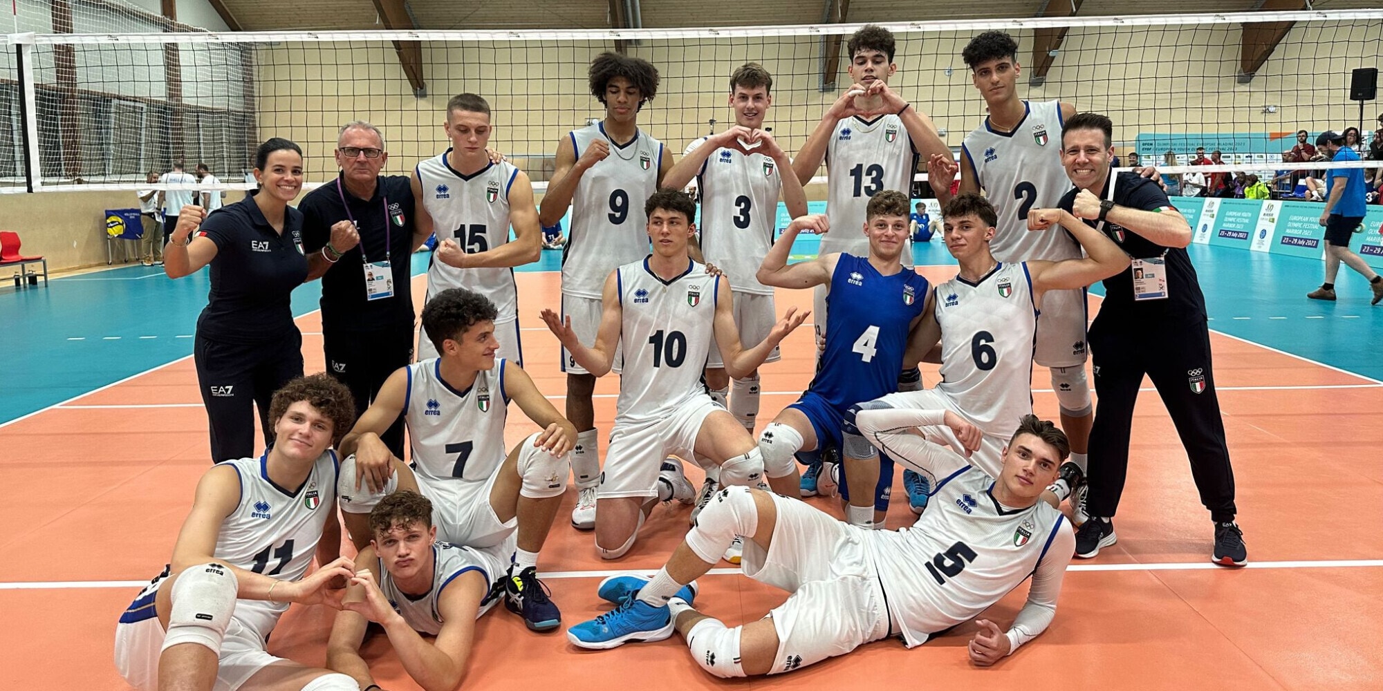 EYOF: l'Italia Maschile è la prima finalista