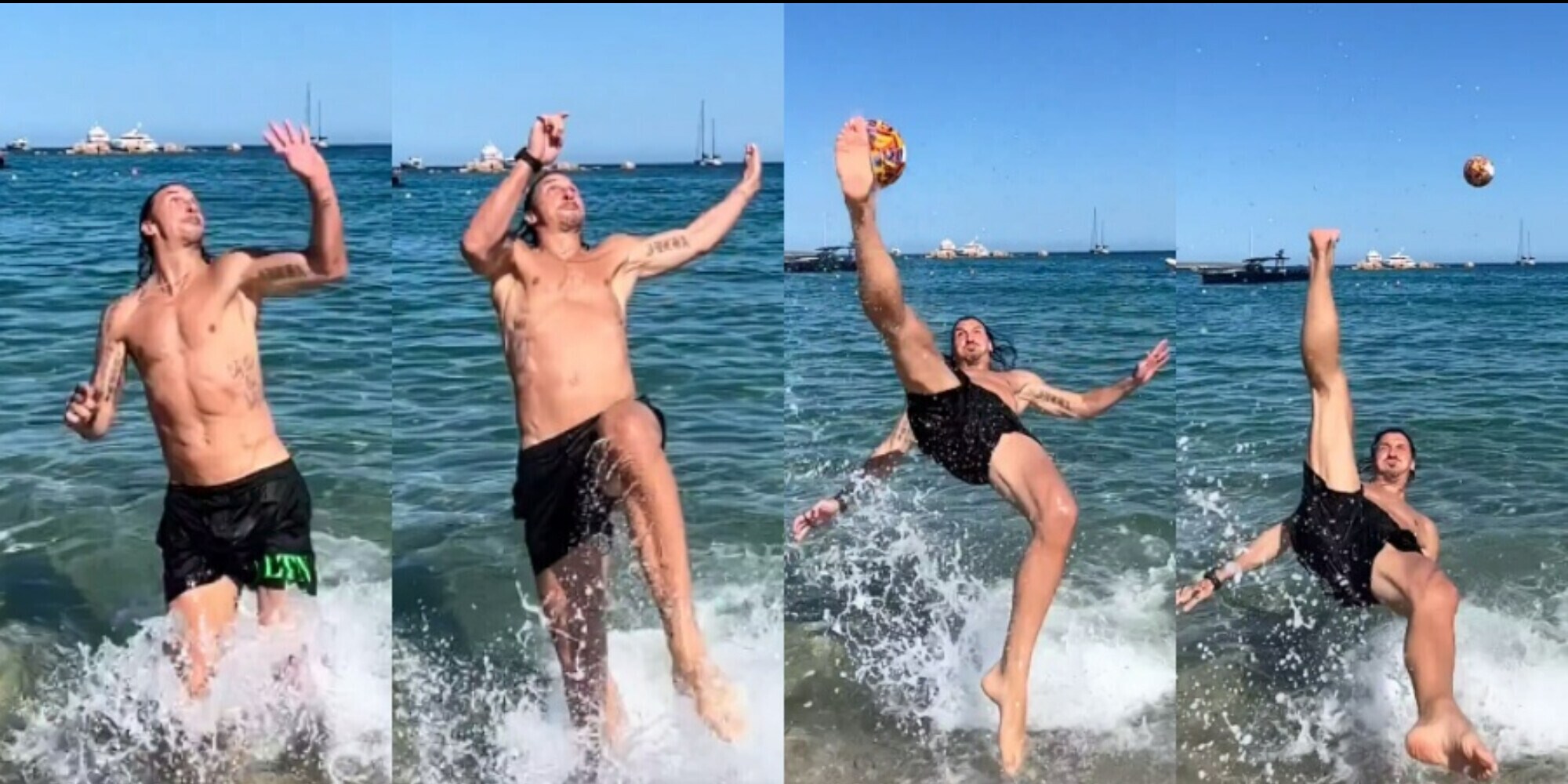 Ibra, la rovesciata che infiamma i tifosi: "Per sempre giovane"