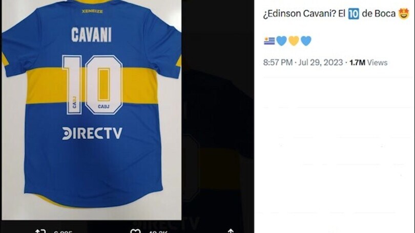 Ufficiale: Boca Juniors, ecco Cavani