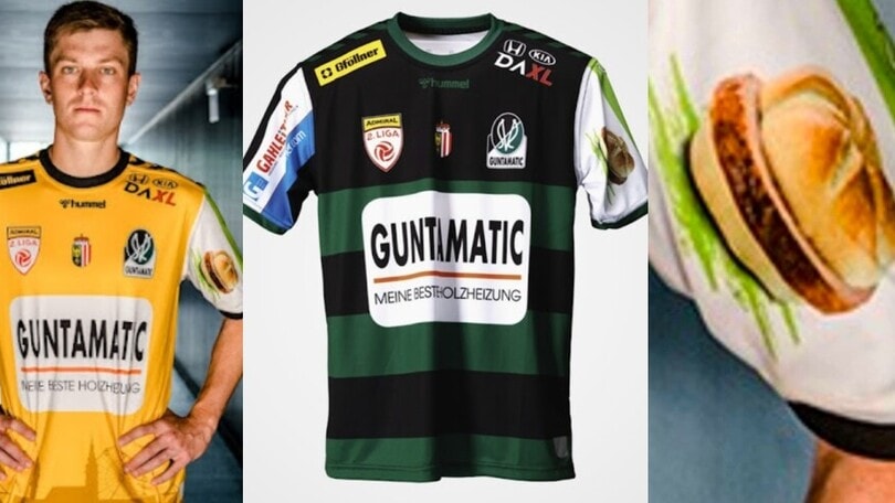 Un hamburger sulla maglia! Il kit da incubo della squadra austriaca
