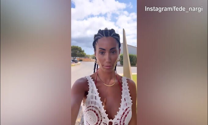 Federica Nargi, nuovo look: eccola con i rasta