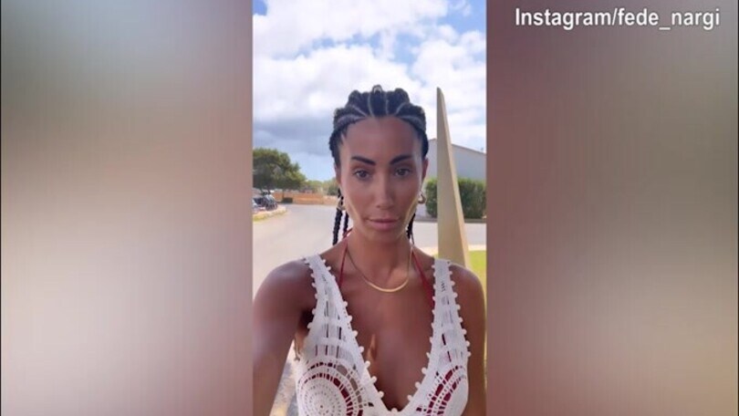 Federica Nargi, nuovo look: eccola con i rasta