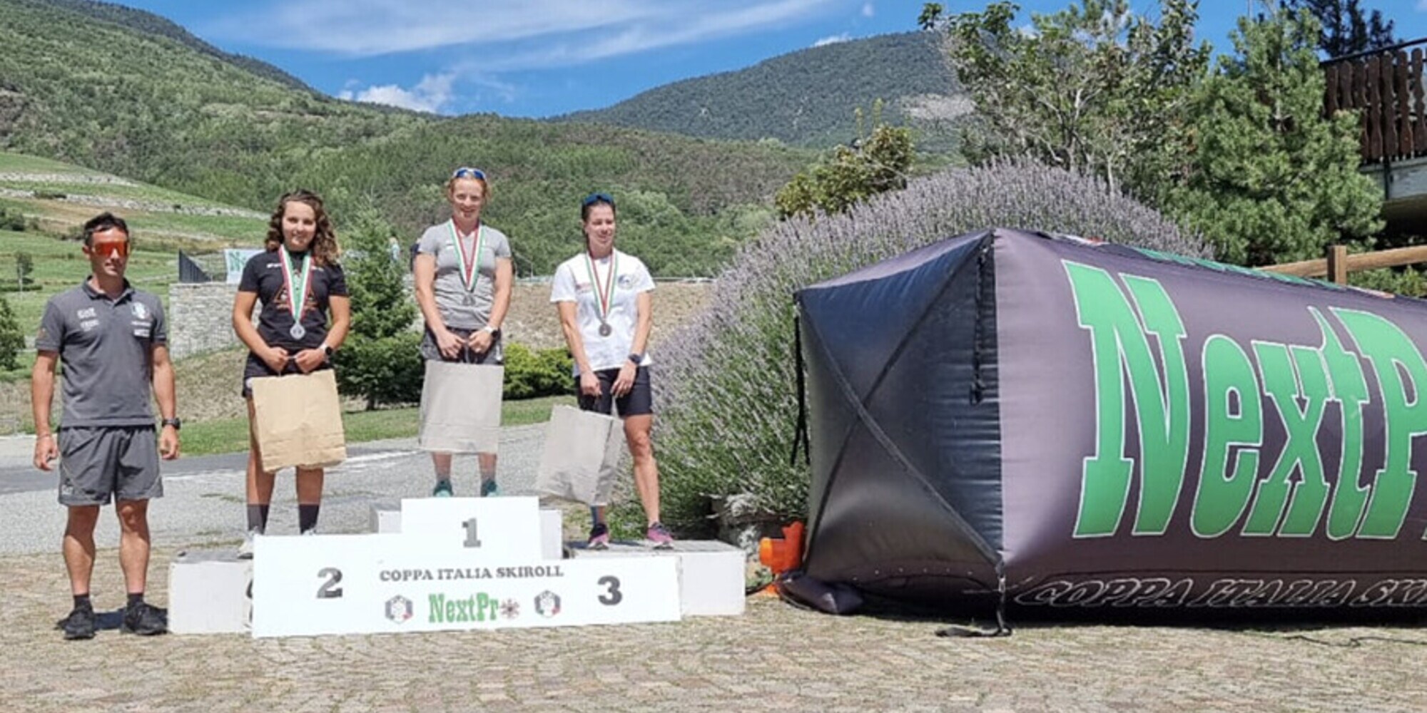Skiroll - Elisa Sordello vince l'argento al Campionato Italiano Misto di Verrayes