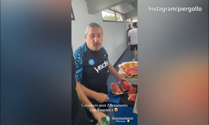 Napoli, Gollini show: "Cocomero post allenamento con Starace"