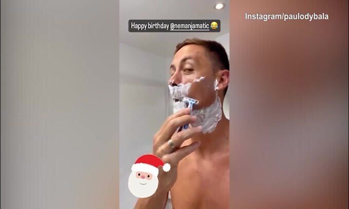 Roma, gli auguri di Dybala a 'Babbo' Matic