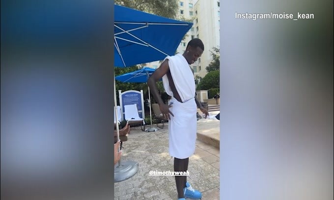 Juve, Kean burlone: Weah diventa il "re della Liberia"