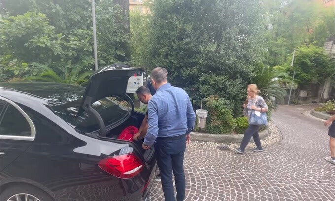 Monza, ecco D'Ambrosio: l'arrivo alle visite mediche