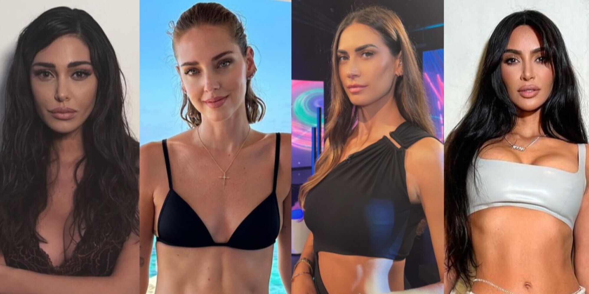 Belen, Ferragni e Satta come Kim Kardashian: l'ultima moda dei vip