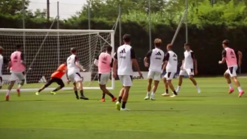 Juventus, Kaio Jorge show: che gol in allenamento
