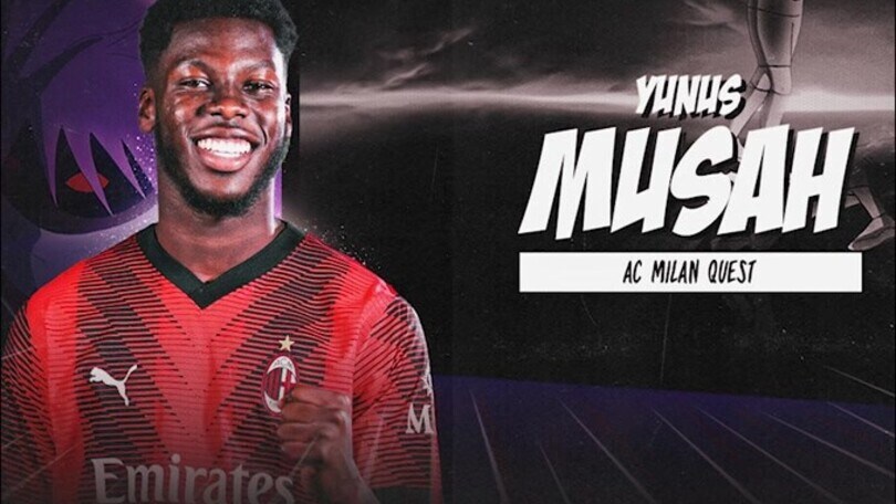 Milan, ufficiale Musah: scelto il numero di maglia