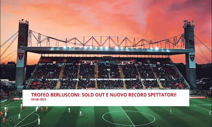 Monza-Milan, stadio soldout per il 'Trofeo Berlusconi'