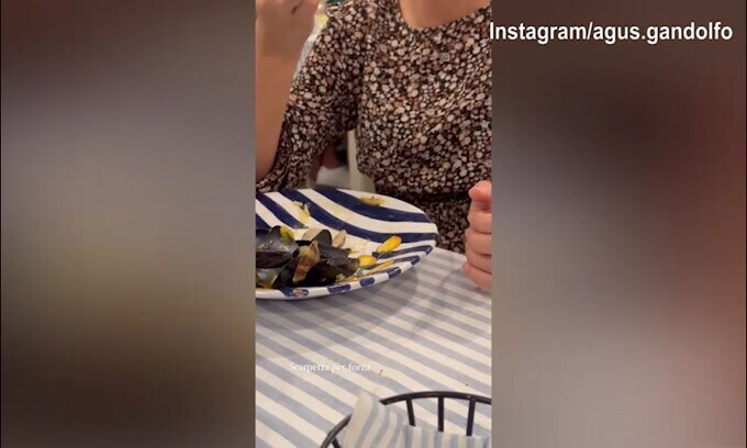 "Scarpetta" a cena per...lady Martinez