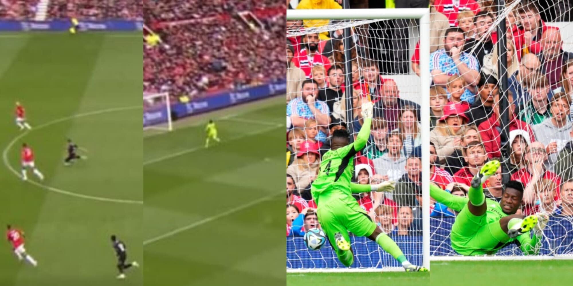 Onana, a Manchester subito figuraccia: gol subito da centrocampo