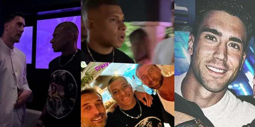 Vlahovic e Mbappé, incontro in Sardegna. E spunta pure Marchisio...