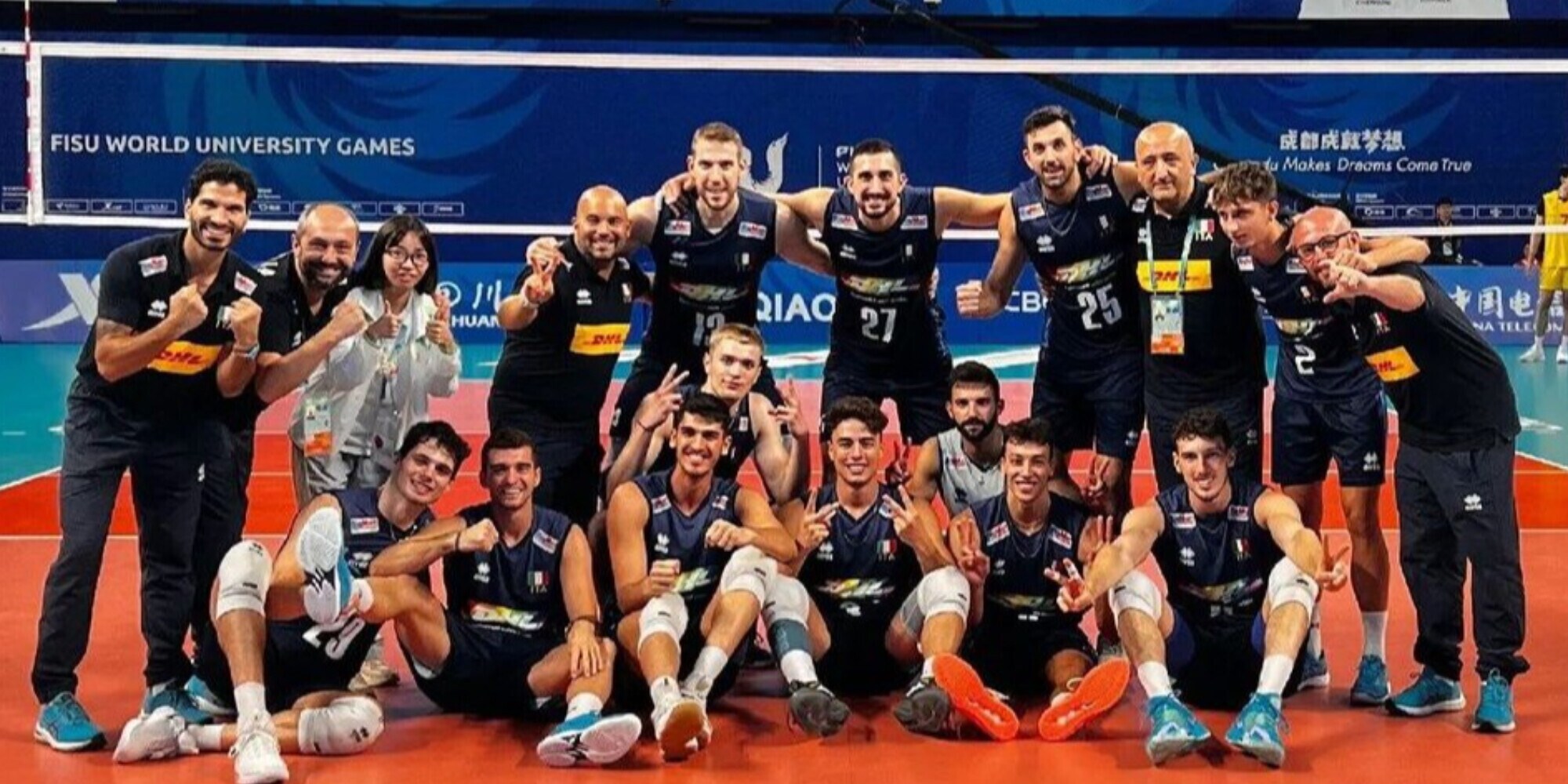 Univesiadi: Italia missione compiuta, conquistata la finale