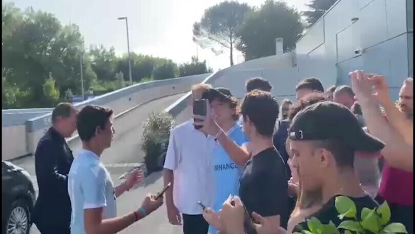 Lazio, visite mediche iniziate per Isaksen